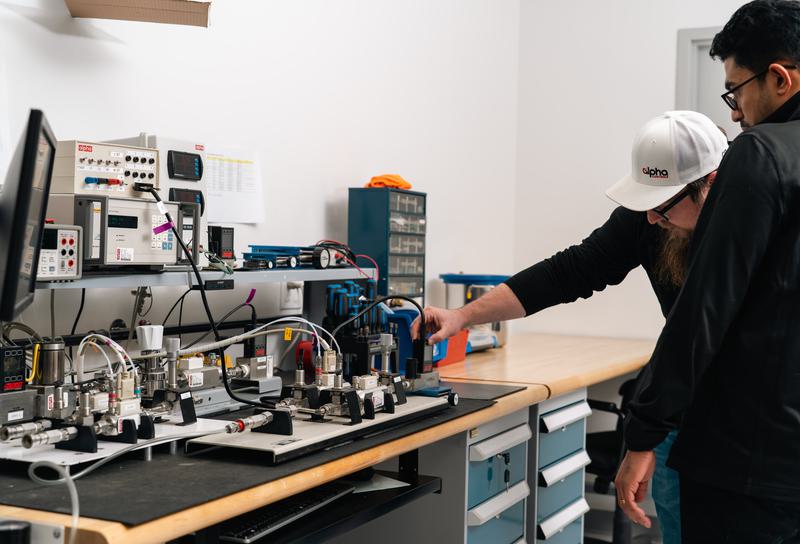 Calibration Lab Flow Meters