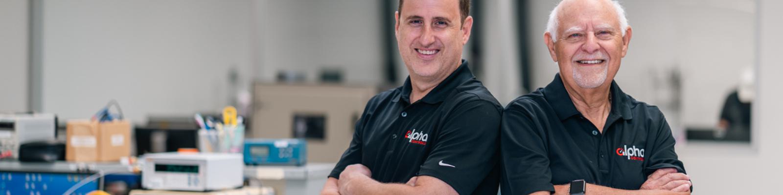 Leadership team page header website