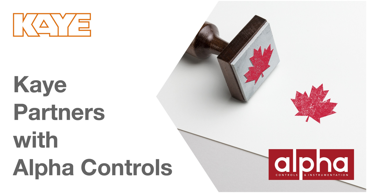 Kaye Announces an Exciting New Partnership with… | Alpha Controls