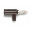 1825 Banana Plug with Safety Collar Solderless 12129