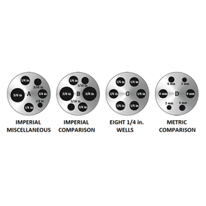 3109 Dual Well Calibrator Insert Hot Side 03140