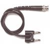 4530 C BNC M W Strain Relief to Double Banana Plug 11825