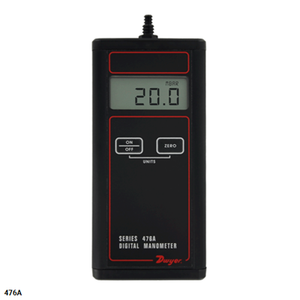 476 A478 A Single and Differential Pressure Digital Manometer 02382