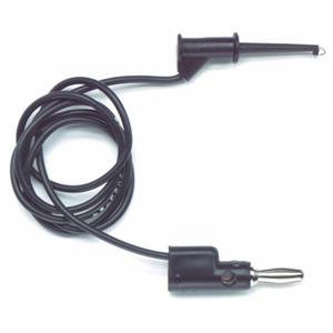 5053 Micrograbber Test Clip to Stacking Banana Plug Patch Cord 11758