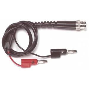 5268 C BNC M W Strain Relief to 2 Stacking Banana Plugs 11850