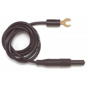 5295 Low Thermal EMF Spade Lug to Retractable Banana Plug Patch Cord 11760