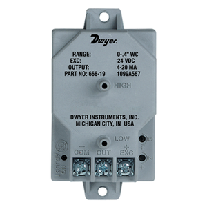 668 Differential Pressure Transmitter 02452