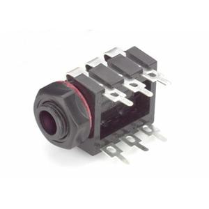 7160 Horizontal 3 Conductor 14 In Jack Solder Tabs PCB Mount 12045