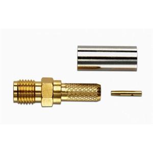 72953 SMA 50 Ohm Jack Straight Crimp RG142 U And RG400 U Type 11986