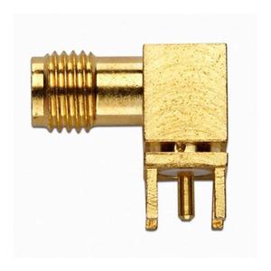 72971 SMA 50 Ohm Jack Right Angle PCB Receptacle 11998