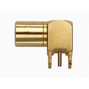 72997 SMB 50 Ohm Plug Right Angle PCB Receptacle 12010