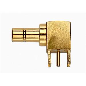 72998 SMB 50 Ohm Jack Right Angle PCB Receptacle 12011
