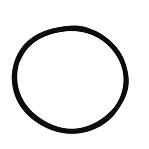 A 135 Silicone Rubber Gasket 08501