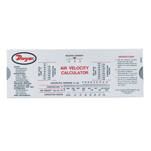 A 532 Air Velocity Calculator Slide Chart 05232