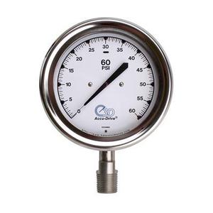 Accu Drive Stainless Steel Pressure Gauges 01579