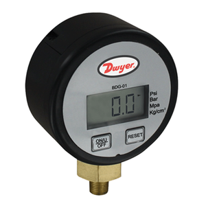 BDG 01 Brass Digital Pressure Gage 02518