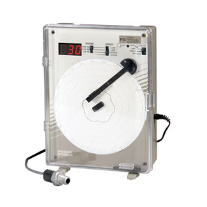 CT87 LF Circular Temp Chart Recorder w Type J Thermocouple 13233