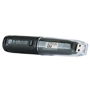EL USB 2 LCD Temp RH Data Logger with USB and Display 00451
