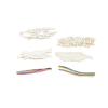 FBGS Ceramic Beads PFA and Fiberglass Sleeving Single Hole Double Hole Oval and Fish Spine Beads 09272