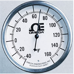 H 200 2 37 Dial Bimetal Hermetically Sealed Thermometer Various Mounts 09084