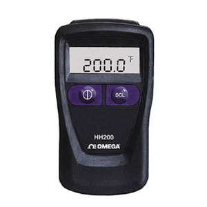 HH200 A 1 Channel 0 25 Accuracy 7 Type Thermocouple Meter 09446