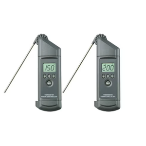 HH68 K 1 2 Channel 4 Types Thermocouple NEMA 4 X Temperature Meter 09434