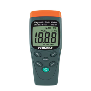 HHG191 Omega Portable Magnetic Field Gauss Meter w Display 14054