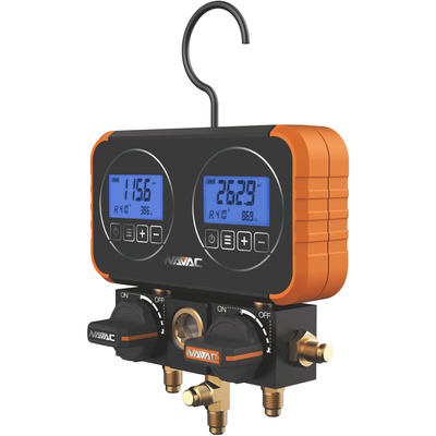 N2 D72 Flex72 Manifold Gauge w Digital Display 09850 xl