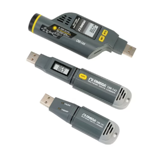 OM 141 Portable Temperature Humidity Data Loggers w USB Interface 09378