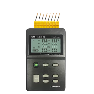 OM HL 8 Channel Handheld Thermocouple Thermometer Data Logger 09426