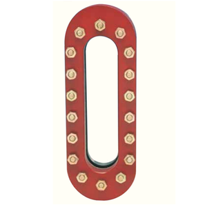 Obround Weld On Sight Glass Assembly 00169