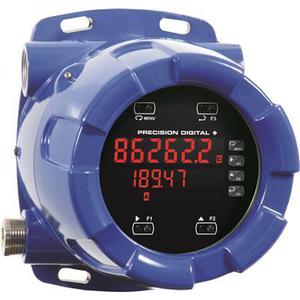 PD8 6262 Prot EX MAX Explosion Proof Dual Analog Input Flow Rate Totalizer 00756