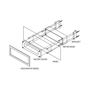 PDA6504 Panel Mounting Kit 00822