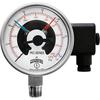 PEC Premium SS Press Gauge w Electrical Contacts 07774