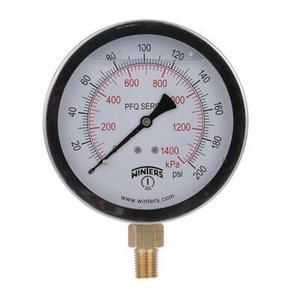 PFQ LF SS Liquid Filled Pressure Gauge 07733
