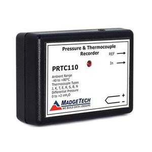 PRTC110 Differential Pressure and Thermocouple Temperature Data Logger 01805