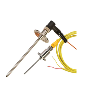 TCV KG 0300 10 M12 Vacuum Flanged Thermocouple Probes w M12 Connectors 13392