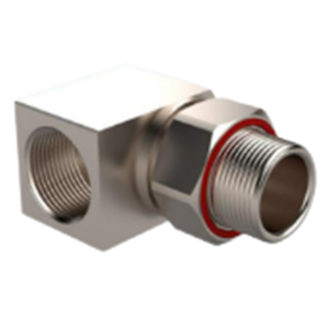 TEF664 AISI316 EX e Male Metric Threads Angle Adaptor Adjustable 15113