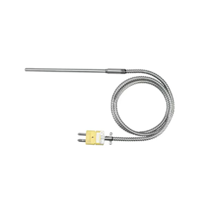 TJ36 Thermocouple Probes w BX Armor Cable Strand Connector 08931