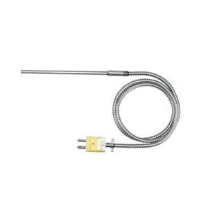 TJ36 Thermocouple Probes w BX Armor or SS Braid Cable 08937