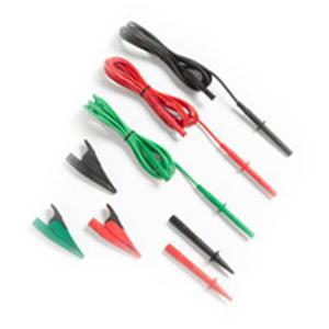 TL1550 B Test Leads with Alligator Clips Red Black Green 03495