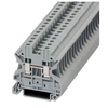 XBUT10 BU 10 2 mm Width DIN Rail Feedthrough Terminal Block 09341