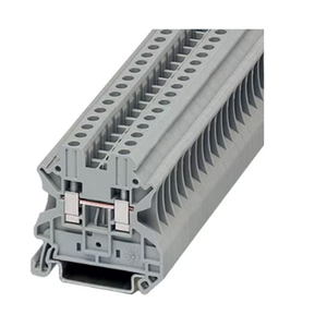 XBUT4 6 2 mm Width Feedthrough Terminal Block 600 Vac30 A 09335