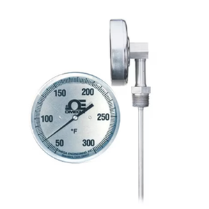 XR 50 3 and 5 Dial Bimetal Thermometer with NPT options 09087